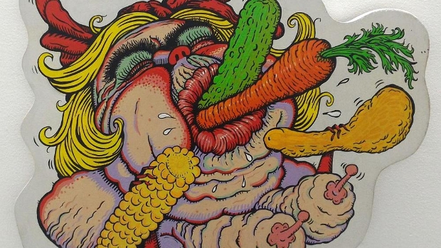 Eat Your Vegetables 2017 RO2 Gallery. Dallas TX Solo Exhibition