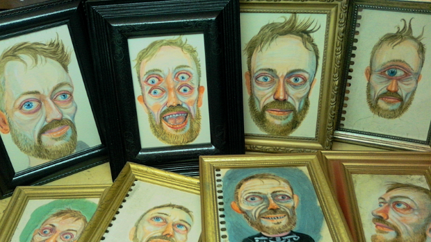 Selfy Portraits 2014 Watercolored Selfies