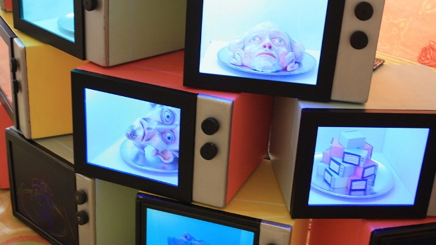 Magnetron Parfait...and Then Some 2017 Fort Worth Arts Center Fort Worth TX Multimedia Installation